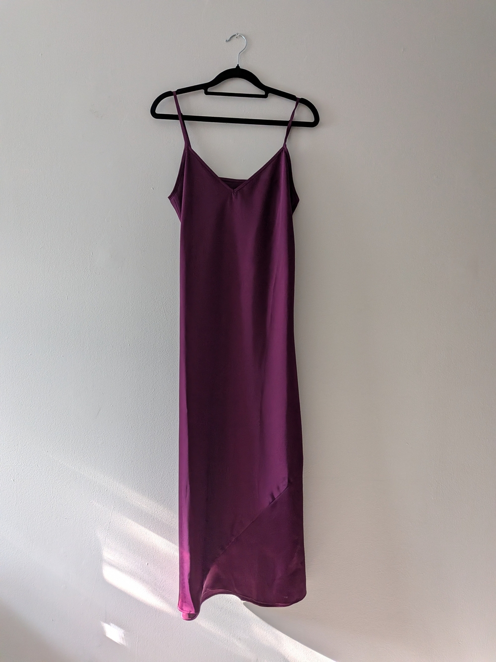 Knix x The Birds Papaya Slip Dress - Amethyst - Size M